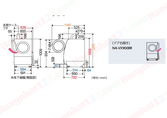 Hướng Dẫn Sử Dụng Máy Giặt Panasonic Na-Lx129Bl