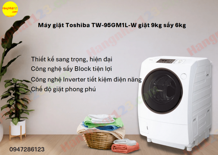 Hướng Dẫn Sử Dụng Máy Giặt Toshiba Tw-95Gm1L