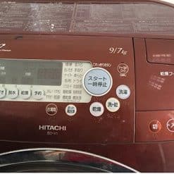 Máy Giặt Hitachi Bd-V1 Giặt 9Kg Sấy 7Kg Có Inverter Lồng Nghiêng