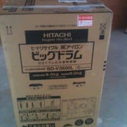 Máy Giặt Hitachi Bd-V3600L Lồng Nghiêng Có Sấy, Giặt 9Kg Và Sấy Khô 6Kg
