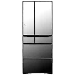 Tủ lạnh Hitachi R-WX6200G X (đen gương) với 6 cửa có ngăn hút chân không