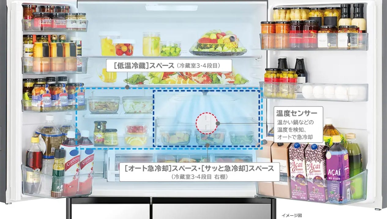 Tủ Lạnh Hitachi R-Wxc74S