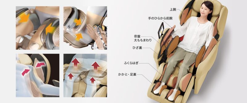 Ghế Massage Nội Địa Nhật Panasonic Ep-Ma103 - Tìm Hiểu Chi Tiết