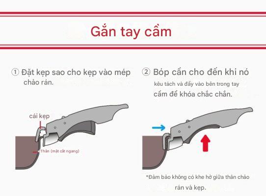 Bộ Nồi Chảo 9 Món Có Tay Cầm Rời Ksa-9A