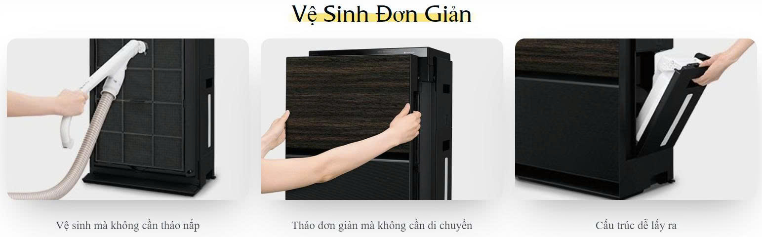 Dễ Dàng Tháo Lắp Và Vệ Sinh